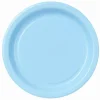 Light Blue Paper Plates 9", 8 Pack Disposable Party Plates for Birthdays, Classroom Events & Celebrations