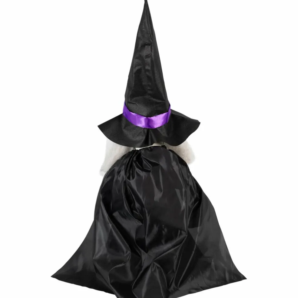 26" Lighted Fortune Telling Witch Halloween Decoration