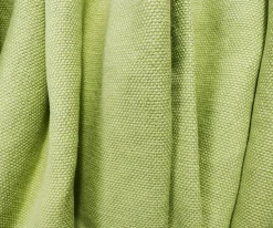 Light Green Moygashel Washed Irish Linen Solid Home Decorating Woven Fabric By the Yard