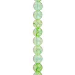Light Green Quartz Round Beads by Bead Landing™