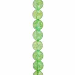 Light Green Quartz Round Beads by Bead Landing™