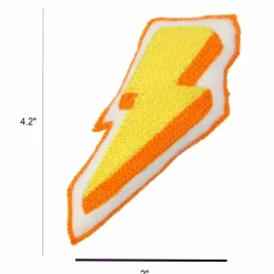 Lightning Bolt Filled Patch Embellishment by Celebrate It™