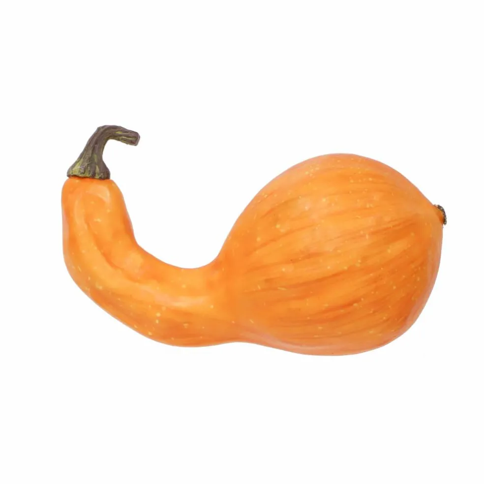 4.5" Light Orange Decorative Gourd by Ashland®