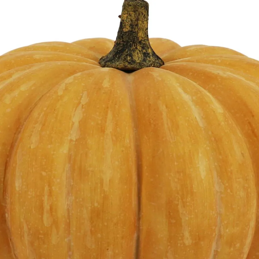 13" Light Orange Decorative Pumpkin by Ashland®