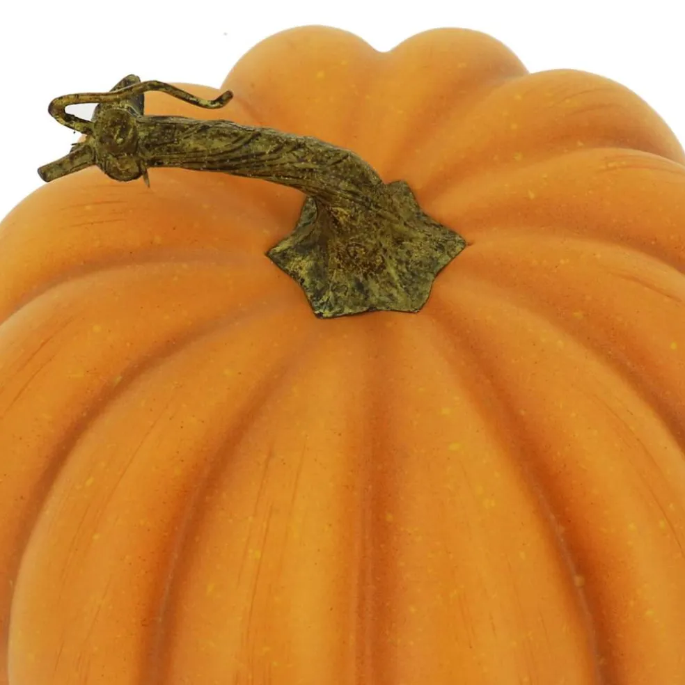 7.5" Light Orange Decorative Pumpkin by Ashland®