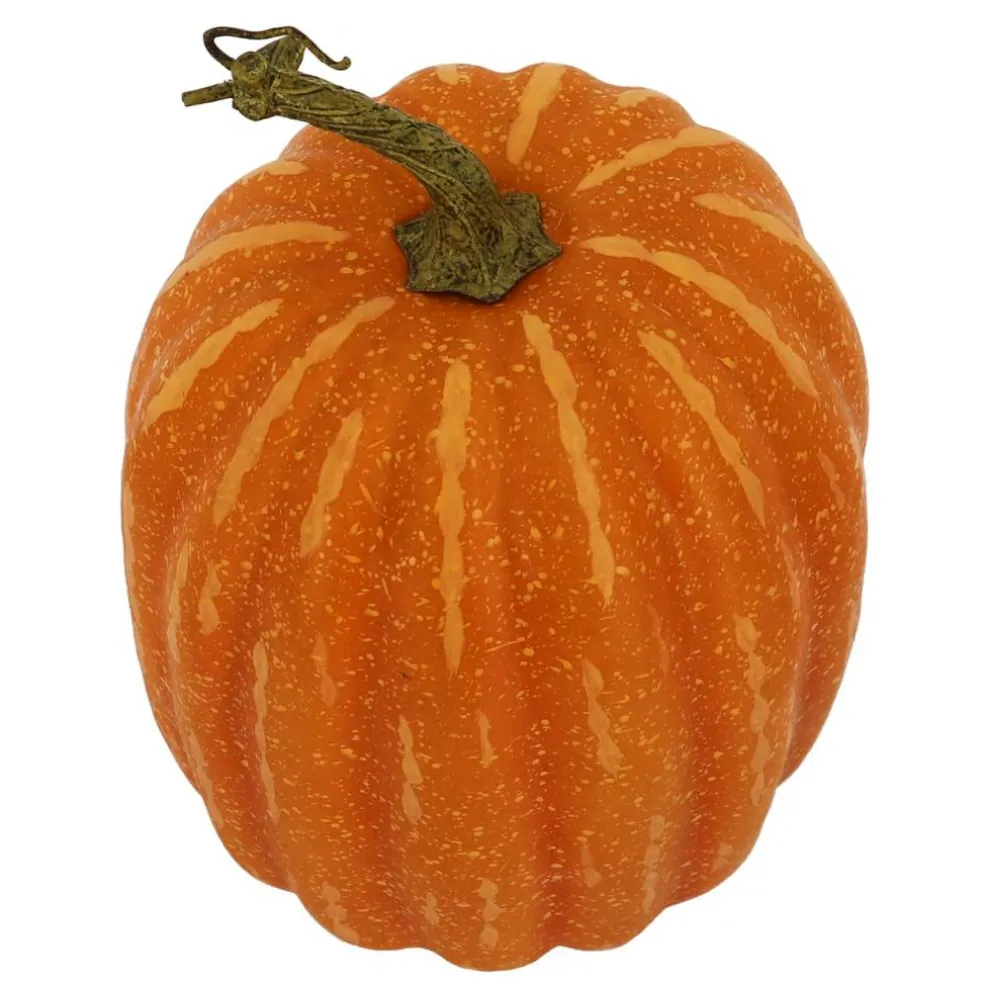 11.5" Light Orange Decorative Pumpkin by Ashland®