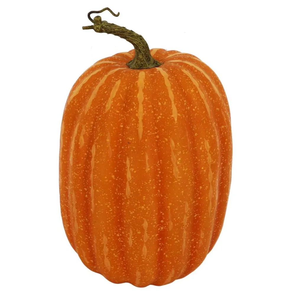 11.5" Light Orange Decorative Pumpkin by Ashland®