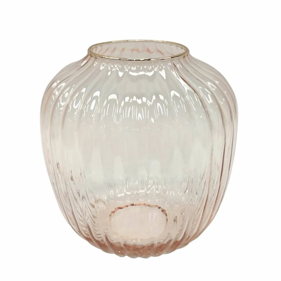 9.75" Light Pink Glass Vase by Ashland®