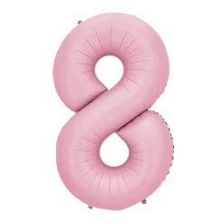 34" Light Pink Number Foil Balloon