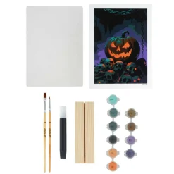 Light Up Jack-o'-Lantern Paint-by-Number Acrylic Surface Kit by Artist's Loft®