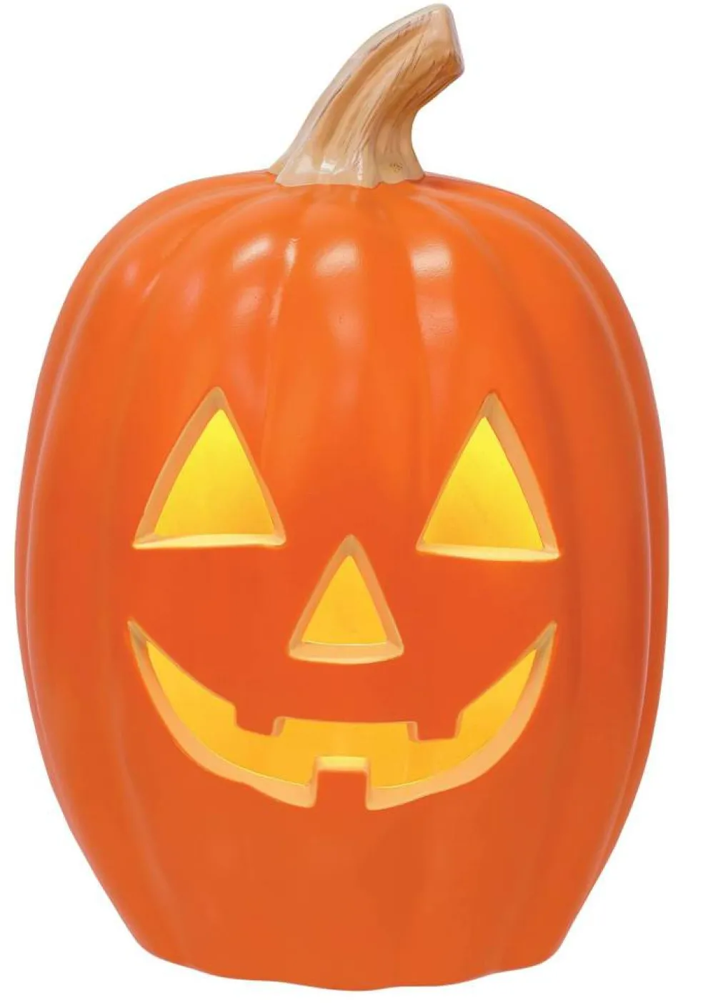 12" Light Up Pumpkin Decoration