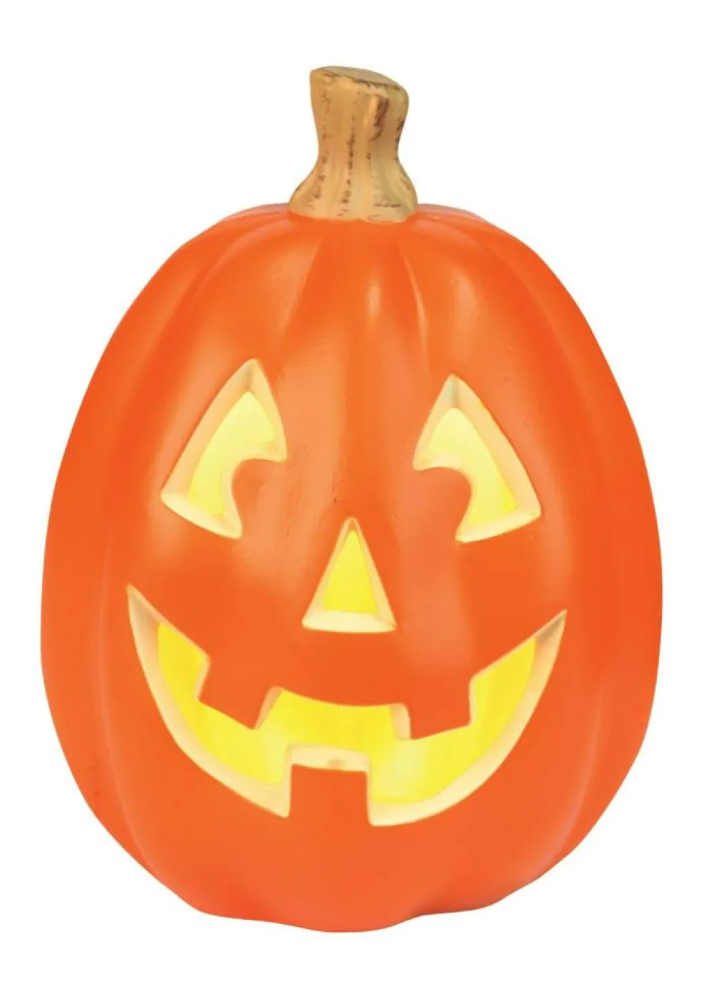 12" Light Up Pumpkin Decoration