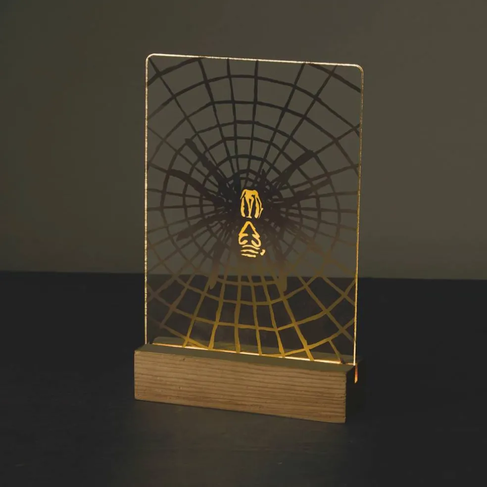 Light Up Spider Paint-by-Number Acrylic Surface Kit by Artist's Loft®