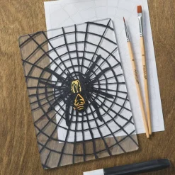 Light Up Spider Paint-by-Number Acrylic Surface Kit by Artist's Loft®