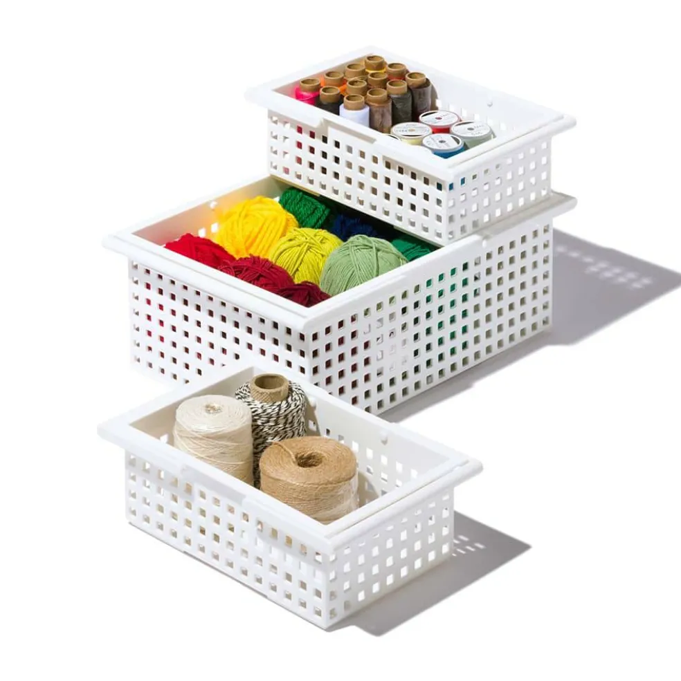 Like-it White Stacking Tote