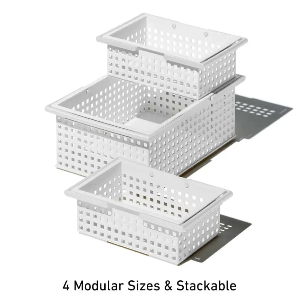 Like-it White Stacking Tote