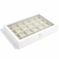 Lilarie & Co. Jewelry Box with Glass Lid