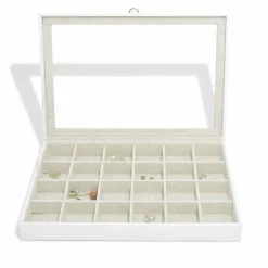 Lilarie & Co. Jewelry Box with Glass Lid
