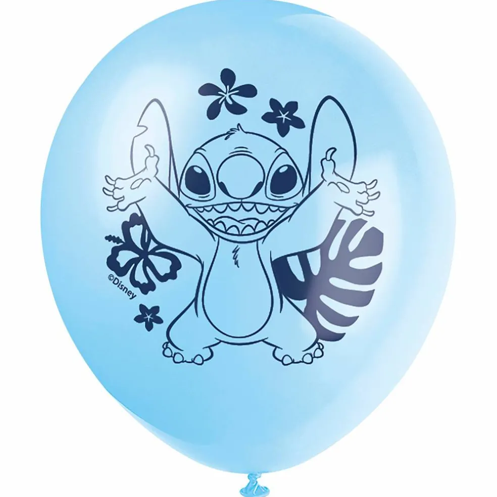 12" Lilo and Stitch Latex Balloons, 8ct.