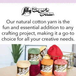 Lily® Sugar 'n Cream® Solid Yarn