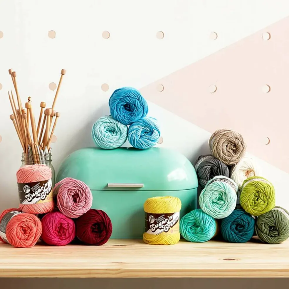 Lily® Sugar 'n Cream® Solid Yarn
