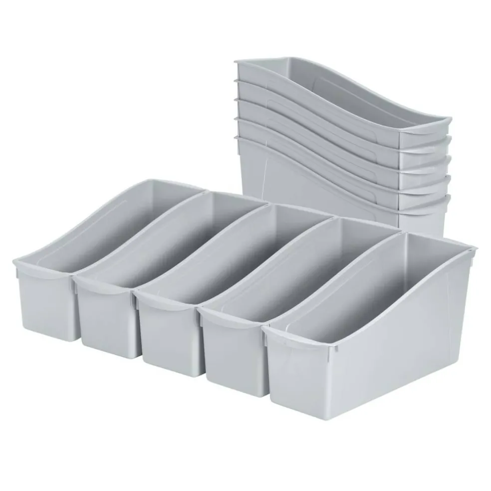 Linking Book Bins, Colorful Connecting Storage
