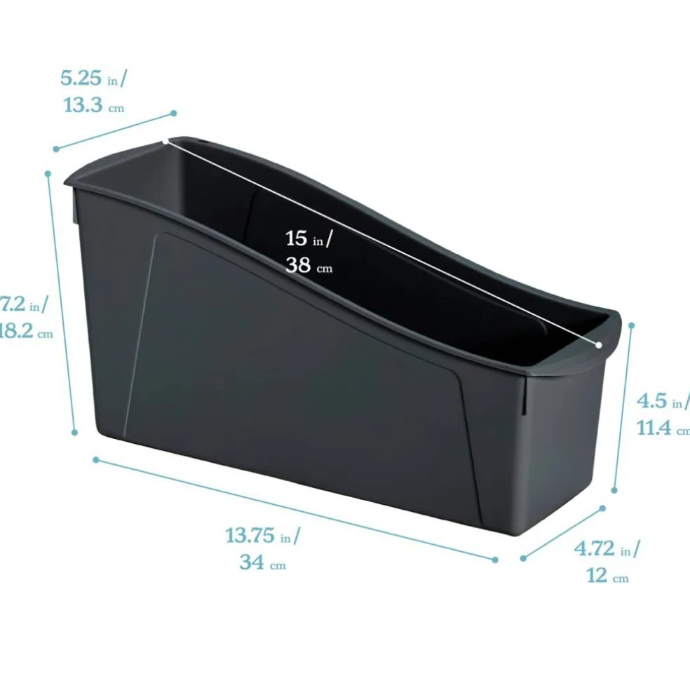 Linking Book Bins, Colorful Connecting Storage