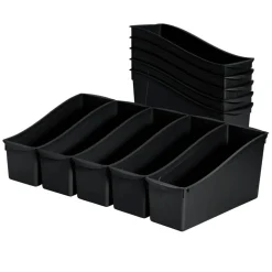 Linking Book Bins, Colorful Connecting Storage