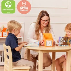 Linking Book Bins, Colorful Connecting Storage