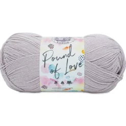 Lion Brand Pound of Love Yarn - Quartz, 16 oz
