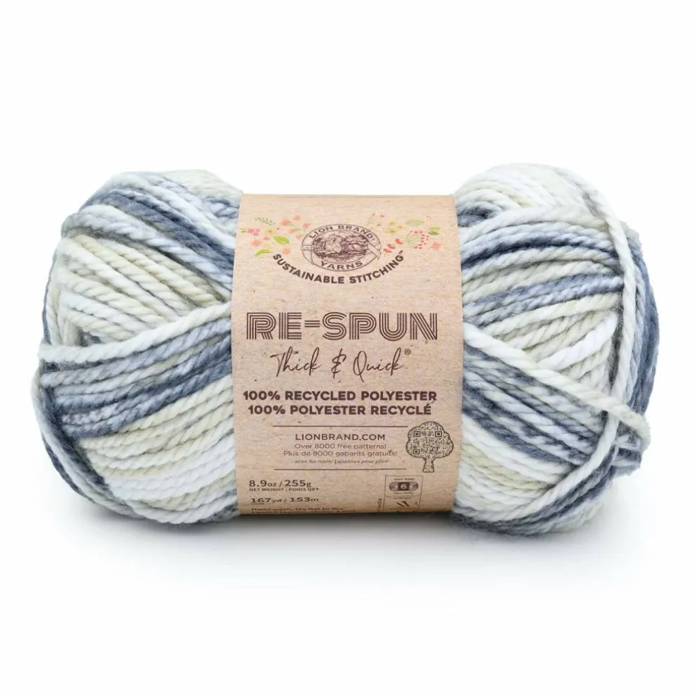 Lion Brand® Re-Spun Thick & Quick® Print Yarn