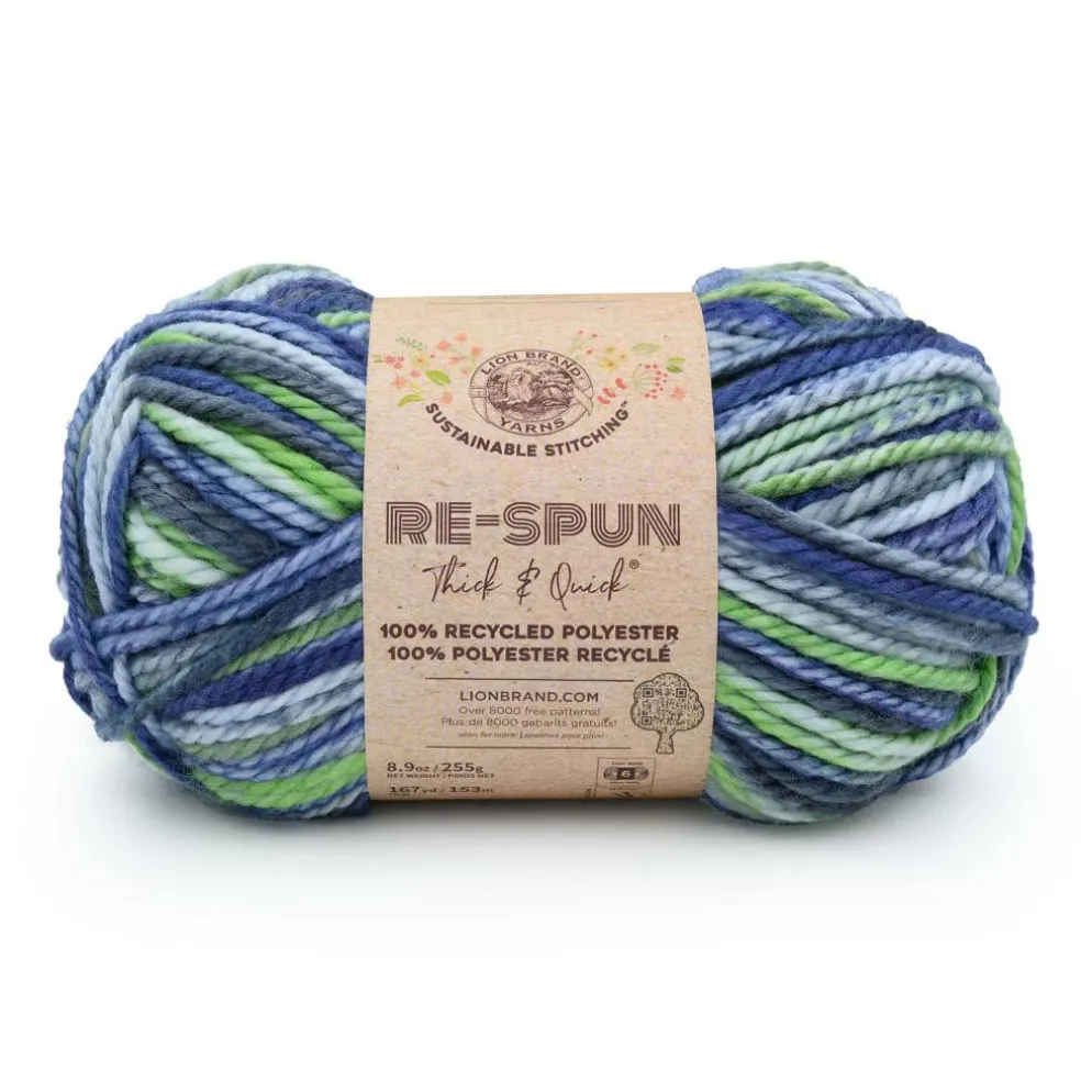Lion Brand® Re-Spun Thick & Quick® Print Yarn