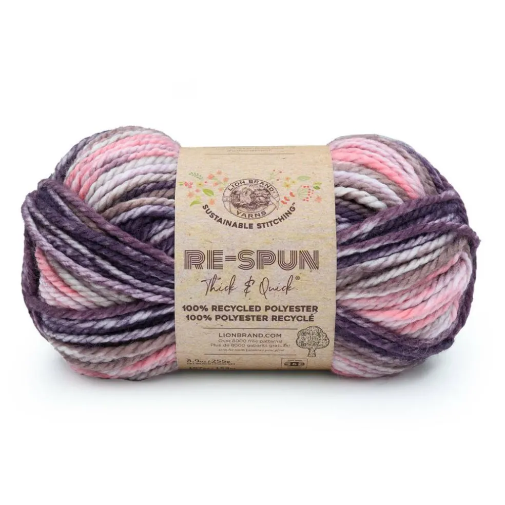 Lion Brand® Re-Spun Thick & Quick® Print Yarn