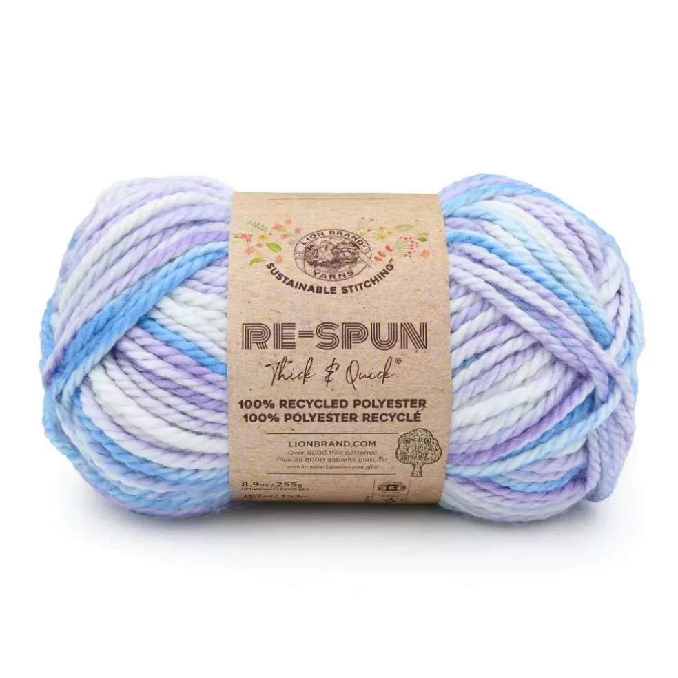 Lion Brand® Re-Spun Thick & Quick® Print Yarn