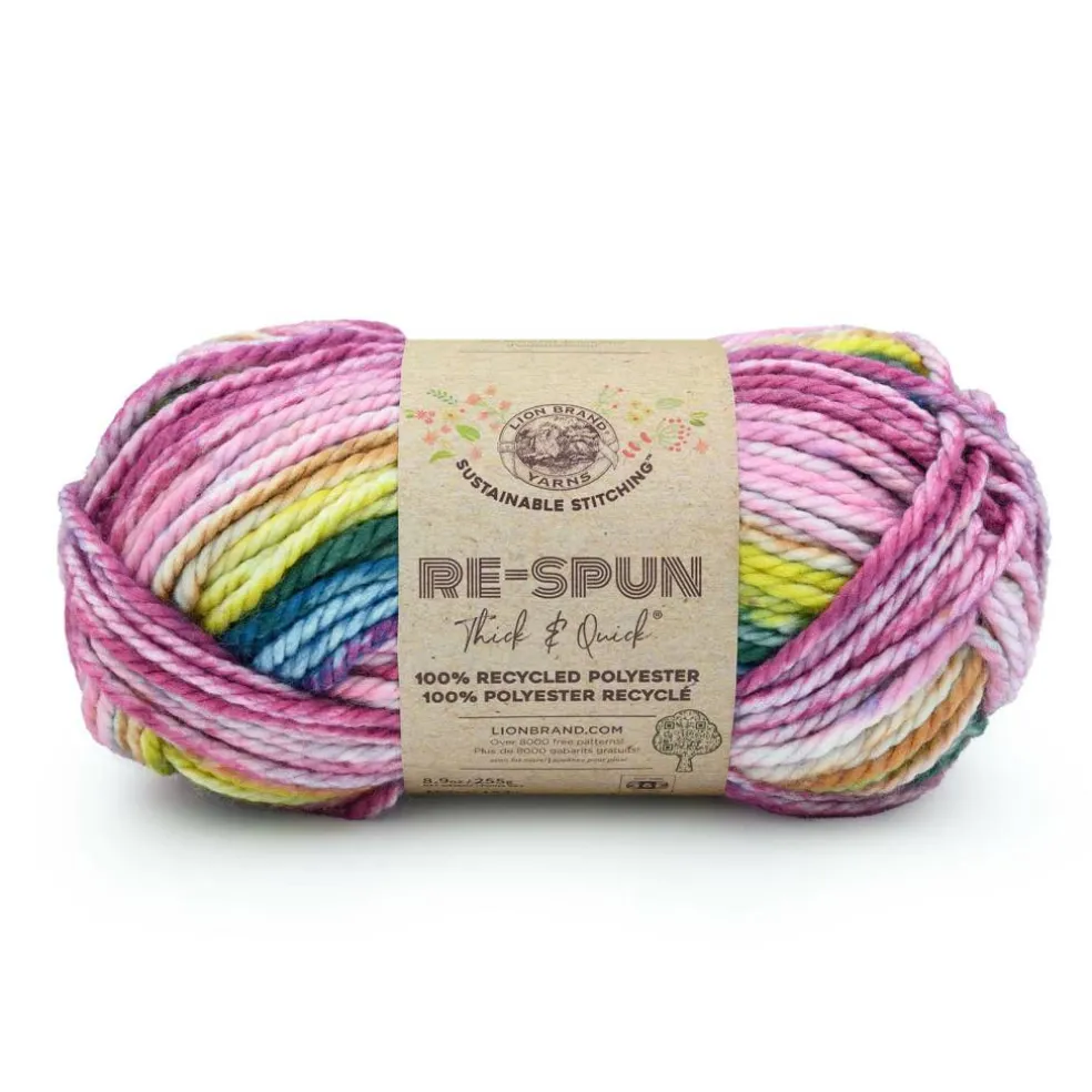 Lion Brand® Re-Spun Thick & Quick® Print Yarn
