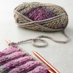Lion Brand® Wool-Ease® Thick & Quick® Prints, Stripes & Metallics Yarn
