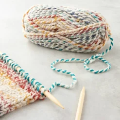 Lion Brand® Wool-Ease® Thick & Quick® Prints, Stripes & Metallics Yarn