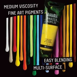 Liquitex® BASICS® Acrylic 6 Color Introductory Paint Set