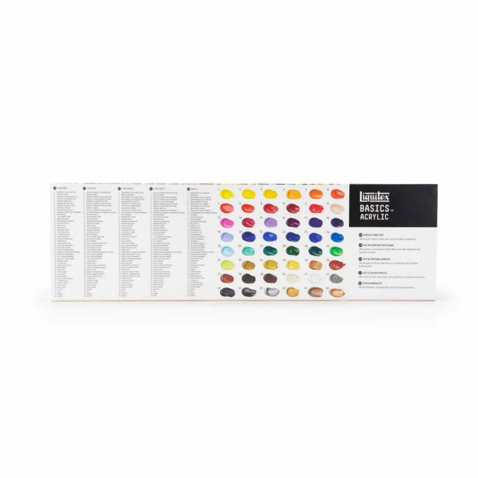 Liquitex® BASICS® Acrylic 48 Color Paint Set