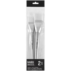 Liquitex® BASICS® Large Scale Flat Brush Set