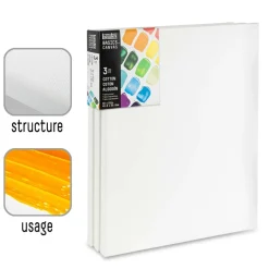 Liquitex® BASICS® 3 Pack Cotton Canvas Pack