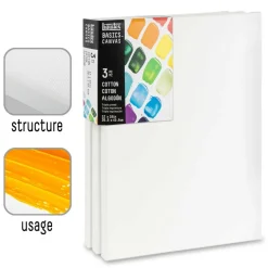 Liquitex® BASICS® 3 Pack Cotton Canvas Pack