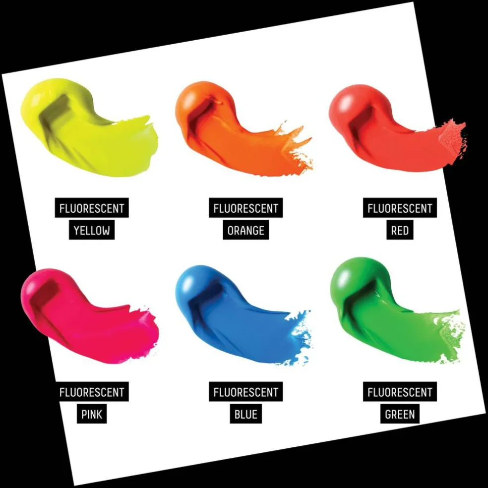 Liquitex® 6 Fluorescents Heavy Body Acrylic Paint Set
