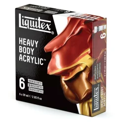 Liquitex® 6 Iridescents Heavy Body Acrylic Paint Set