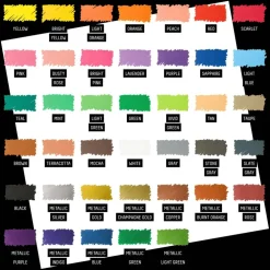 Liquitex® 2mm Radical 40 Color Marker Set