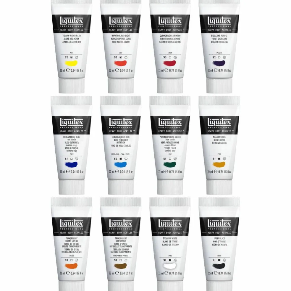 Liquitex® Professional Heavy Body™ Acrylic Essentials Set