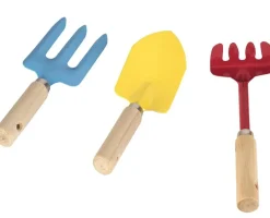 Little Gardener Tool Set With Garden Tools Bag For Kids Gardening - Kit Includes Watering Can, Children Gardening Gloves, Shovel, Rake, Fork And Garden Tote Bag-Children Gardening All In One Kit
