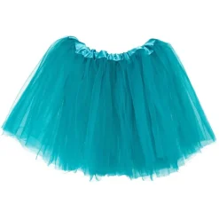 Little Girls Tutu 3-Layer Ballerina Turquoise