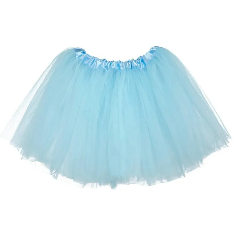 Little Girls Tutu 3-Layer Ballerina Turquoise