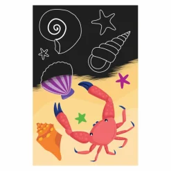 Little Yellow Bicycle® Ocean Mini Scratch Art Pad